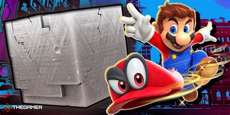 mario odyssey cascade kingdom metal box|mario odyssey metal cubes.